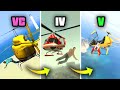 JUMPING from HELICOPTER in GTA GAMES (Evolution)