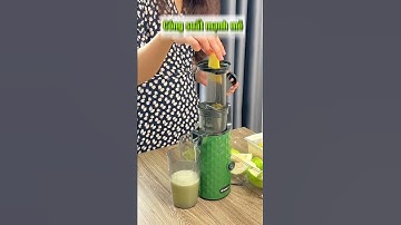 Ép ổi , ép thơm cực dễ với Máy Ép Chậm Mini nhà BehomeMall