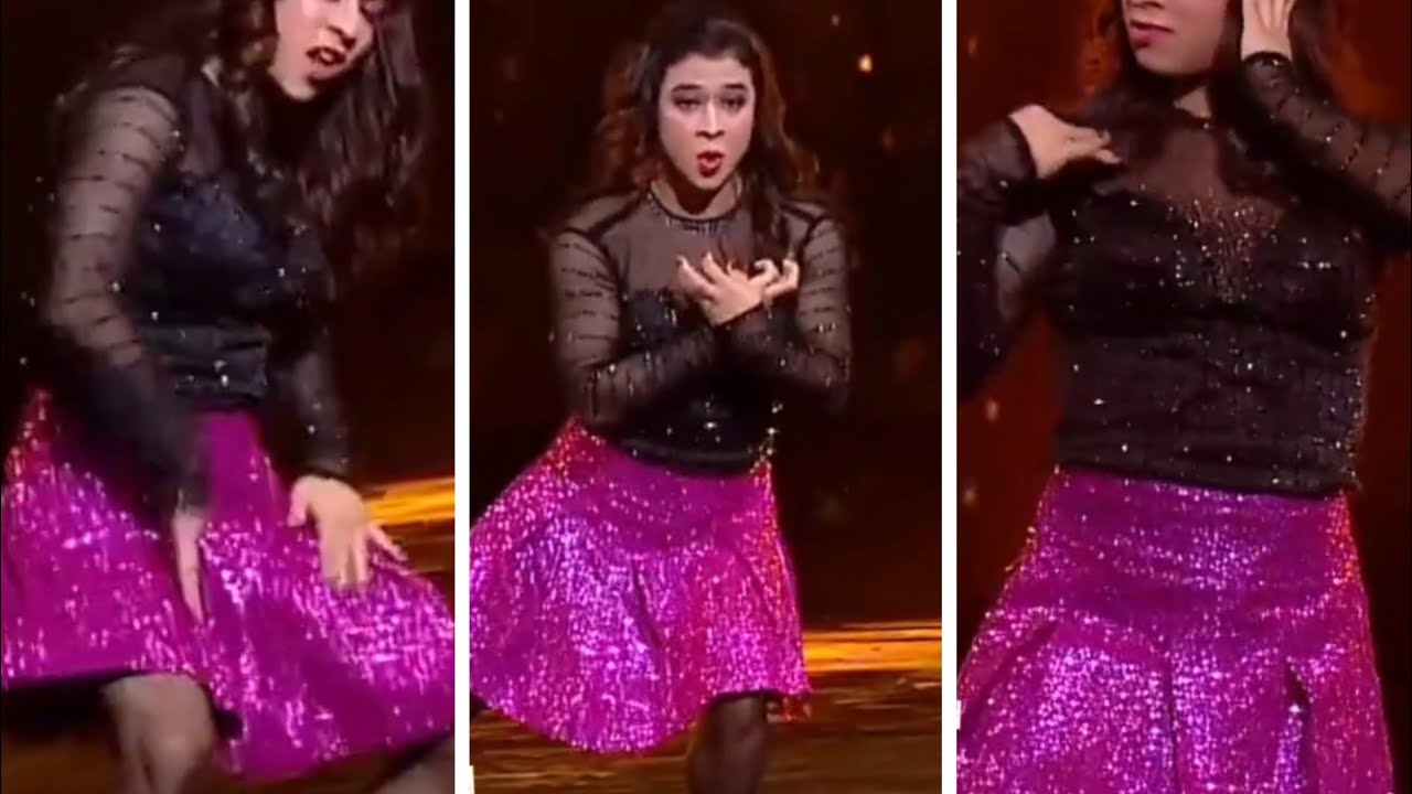 Sushant Khatri dance on Sarara Sarara song as a girl