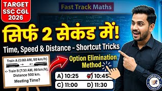 Exam में 2-3 Number पक्के! Time &amp; Distance Best Concept 🔥