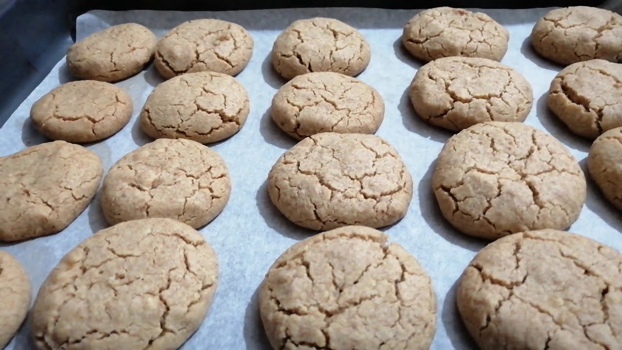 TAHİNLİ KURABİYE || Helva Tadında Tam Buğday Unuyla 15 dakikada hazır 💯💯