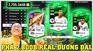 Bay Sạch 2795 Tỷ I Love Xây Dựng Siêu Đội Hình REAL MADRID Đương Đại Cùng Đầu Đàn RONALDO WC22 +6