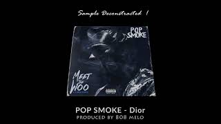 Pop Smoke - Dior (Sample breakdown)