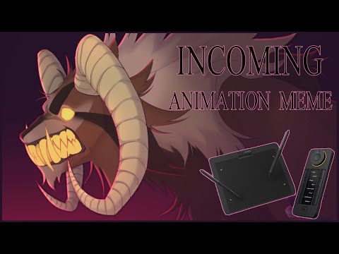 ♦ INCOMING ♦ Animation meme | Xencelabs pen tablet & Quick keys Review