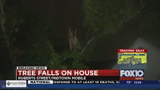 Hurricane Sally 10pm update from Mobile County