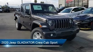 2020 Jeep GLADIATOR Crew Cab Sport Gilroy  San Jose  San Francisco  Salinas  Monterey