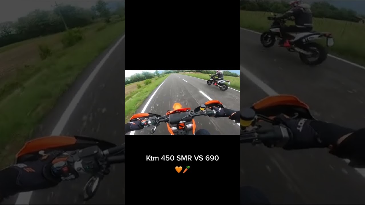 KTM 450SMR VS KTM690 😎