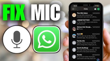 How To Fix WhatsApp Microphone Not Working on iPhone