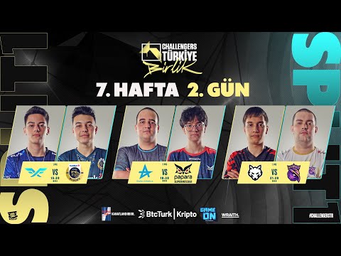 FF 🆚 IW | DA 🆚 SUP | HOWL 🆚 S2G | Challengers TR: Birlik 1. Split | BO3 | 7. Hafta 2. Gün