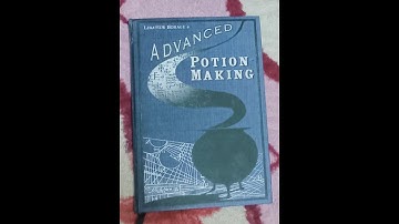 Harry Potter - Advanced Potion Making book