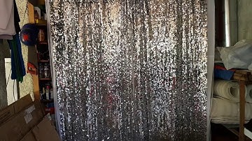 MRG Sequins backdrop Big Silver
