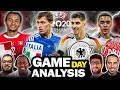 Treble Italy HUMBLED By Switzerland!  Havertz and Musiala lead Germany to the Quarter Finals