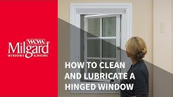 How to Clean a Hinged Window and Lubricate Hardware