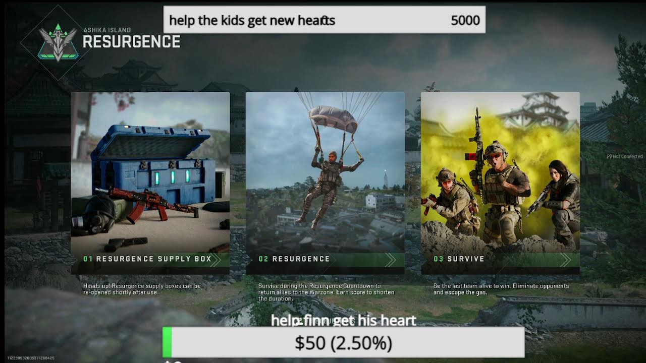 help me complete finns mission and get this kid the heart he needs