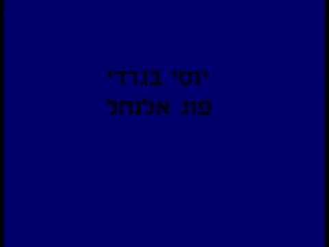 יוסי בגדדי פוג אלנחל 