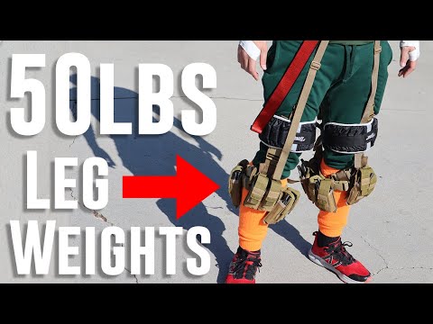 I wore Rock Lee&rsquo;s leg Weights for TWO WEEKS, did I get faster???