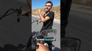 Elektrikli Motor Yolda Kalmış