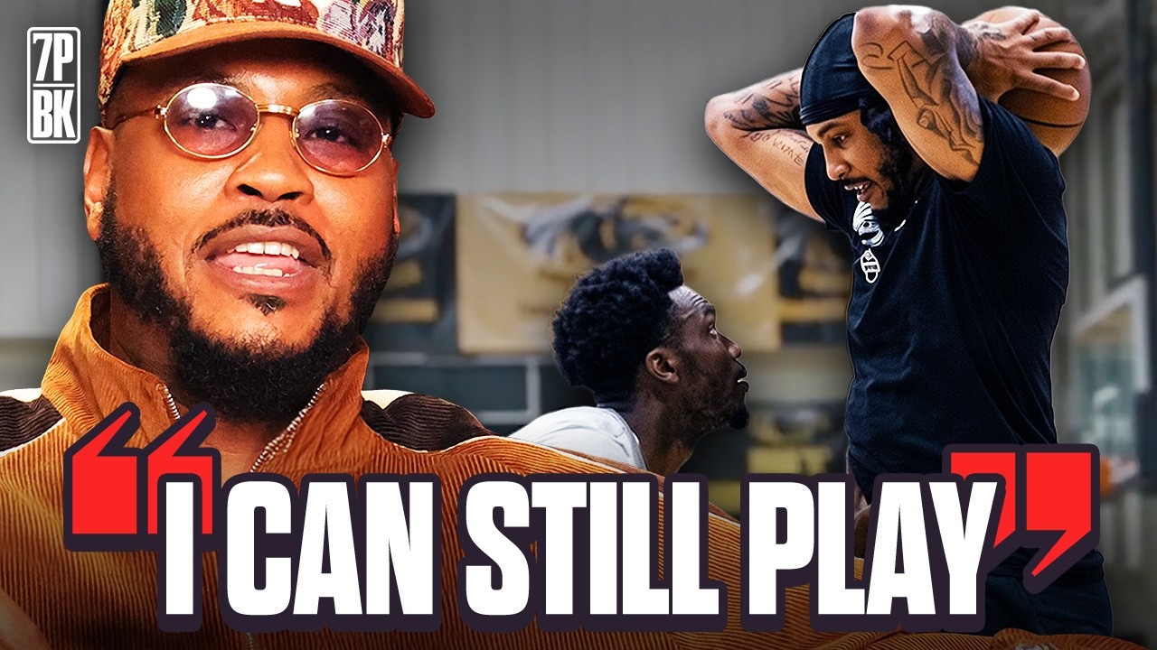 Watch Melo Hoop & Tell Us How Much He’d Average in the NBA Right Now