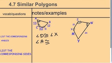 4 7 Similar Polygons