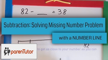 Subtraction: Solving missing number problem / Year2 Maths at Home