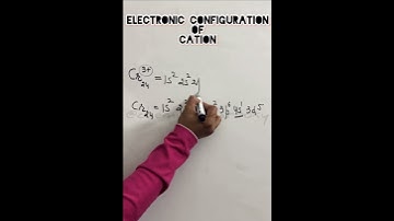 Electronic configuration of cation || REVISION 😬 #neet #aiims #droper