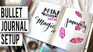 I tried BULLET JOURNALING for 30 days... FLIP THROUGH + 2019 JANUARY SETUP