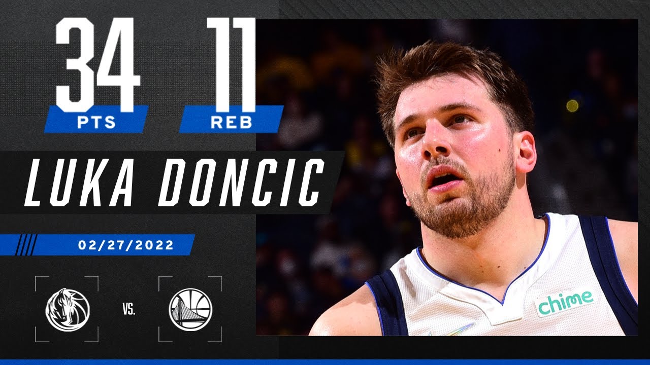 Luka Doncic posts 34 PTS, 11 REB double-double in UNREAL 21-PT comeback ...