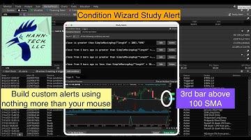 Thinkorswim Condition Wizard Study Alert