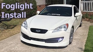 How to Install Fog Lights on a Genesis Coupe | Complete Guide