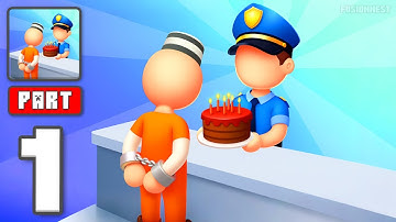 Prison Life: Idle Game - Gameplay Walkthrough Part 1 - Prison Escape Manager (iOS, Android)