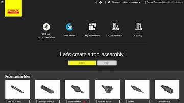 How to create tool assembly with  CoroPlus ToolLibrary in year 2021 # Episode No.1