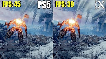 Armored Core VI Fires Of Rubicon PlayStation 5 vs. Xbox Series X | Graphics and FPS Test
