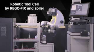 Robotic Cell Automation With Rego-Fix And Zoller