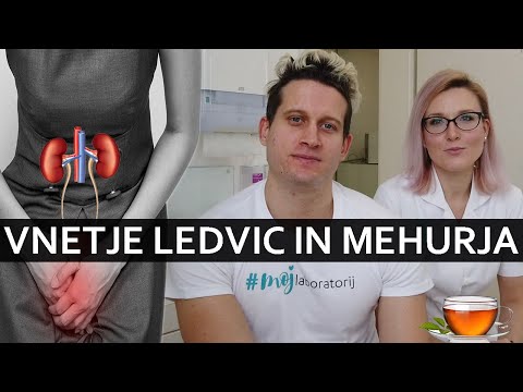 Vnetje mehurja in ledvic - levkociti v urinu #MojLaboratorij