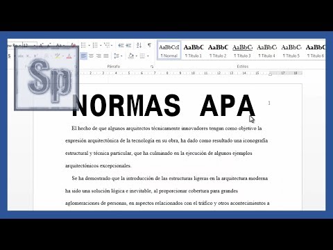 Word - Márgenes, textos y paginado según normas APA 6ta (sexta) edición. Tutorial en español HD