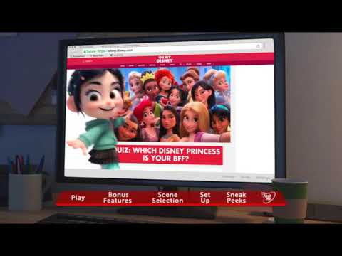 Ralph Breaks the Internet DVD Menu