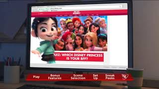 Ralph Breaks The Internet Dvd Menu