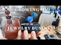 Studio vlog 9  lost wax casting jewelry  balancing a business while working full time