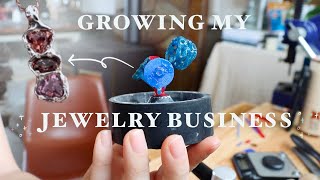Studio Vlog #9 | Lost Wax Casting Jewelry | Balancing a Business While Working Full Time...
