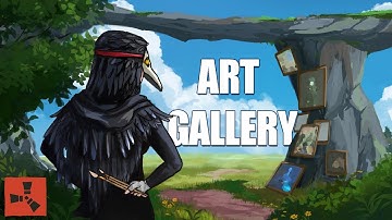 We built an ART gallery under the BRIDGE in RUST