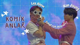 Lee Know ve Jisung 14 dakika boyunca tuhaf ruh ikizleri oluyor🌈 | Komik Anlar✨