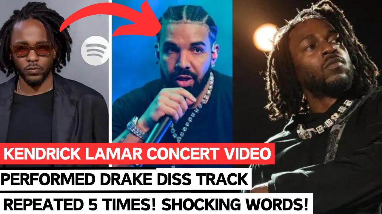 Kendrick Lamar Performed Drake Diss Track Five Times In Concert! Here ...