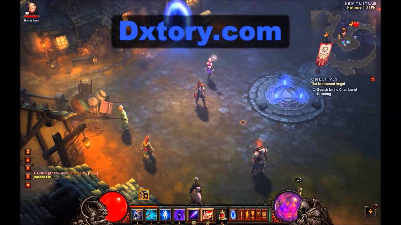 Diablo III captures at 100% Scaling using Dxtory.
