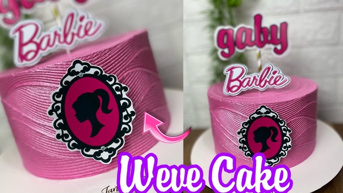 Bolo Glow Cake Prata e Rosa - Passo a Passo 