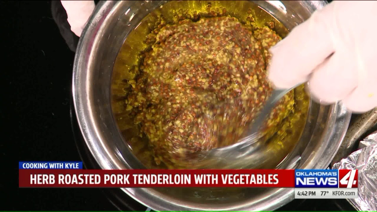 Cooking with Kyle: Herb roasted pork tenderloin - YouTube
