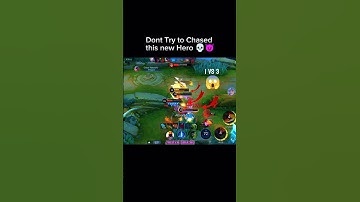 Dont try to chased this new Hero 💀😈 #lukas #mobilelegends #mlbb #shorts @MobileLegends5v5MOBA #1v3
