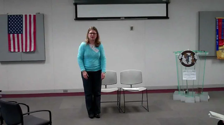 AG Toastmaster Stacie Knisley Project #5: Your Bod...