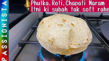 Roti, Phulka, Chapati Recipe step by step-How to make Soft Chapati and Roti-Indian Flat Bread Recipe