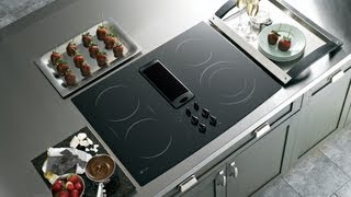 Goedeker's - GE PP989DNBB Profile Series Electric Downdraft Cooktop