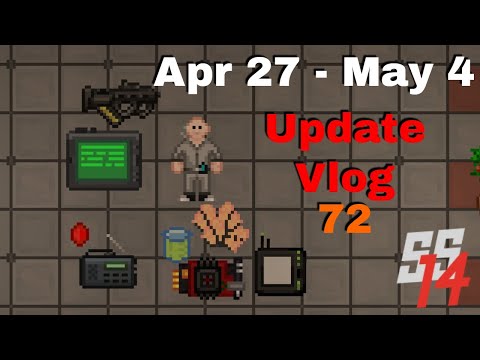 SS14 - Update Vlog - 72 - (Train Station, Sleeper Agents, Anti Rotting Chem)